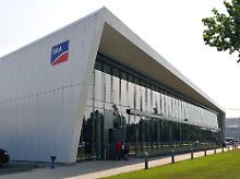 SMA-Produktionsanlage in Kassel.