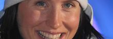 Die dreifache Olympiasiegerin Marit Björgen ist eine schlechte Gewinnerin.