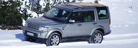 Stilvoll ins Gelände: Der Land Rover Discovery zeigt sich außen und innen sehr edel.