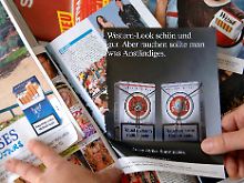 Zigarettenwerbung ist umstritten. 