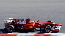 Schnell und stabil: Ferrari scheint mit dem F10 nach der Pleite vom letzten Jahr wieder ein guter Wurf gelungen zu sein.