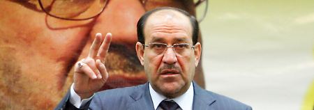 Nuri al-Maliki will mit seiner Partei die stärkste Kraft im Parlament werden.