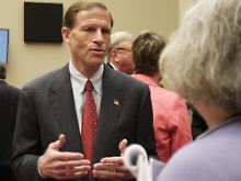 Richard Blumenthal führt seinen Wahlkampf leiber ohne seinen Chef.