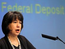 Langsam wird es Routine: Sheila Bair, Vorsitzende der Federal Deposit Insurance Corporation (FDIC).