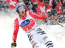 Der wechselnde Schneefall vermasselte Maria Riesch das Rennen.