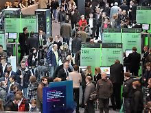 Besucher der CeBIT.