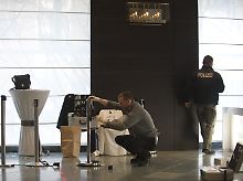 Jede Menge Spuren: Die Polizei wird fündig.