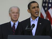 US-Präsident Obama lobte den Mut der irakischen Wähler.