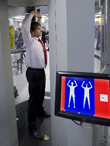Auch der Ganzkörperscanner half den Sicherheitsleuten nicht.