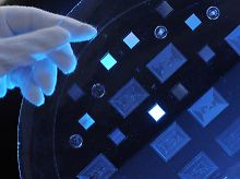 Hightech aus Jena: Mikrostrukturierte optische Komponenten zum Einsatz in der medizinischen Diagnostik oder der Wirkstoffforschung.