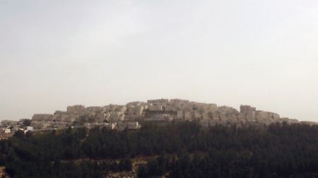 Blick auf den Ost-Jerusalemer Stadtteil Ramat Schlomo.