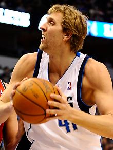 Mit 20.714 Punkten ist er der einzige Europäer in den Top 30: Dirk Nowitzki.