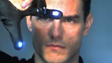 Tom Cruise betreibt in "Minority Report" eine Art 3D-Multitouch.