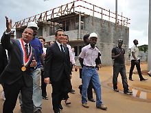 Sarkozy besucht Cayenne.