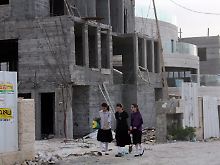 Bauarbeiten in der jüdischen Siedlung Ramat Shlomo in Ost-Jerusalem.