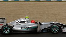 Wirklich Ruhe hat Schumacher wohl nur im Cockpit. Der MGP-W01 hat vor dem ersten Rennen noch mal ein umfangreiches Update bekommen.