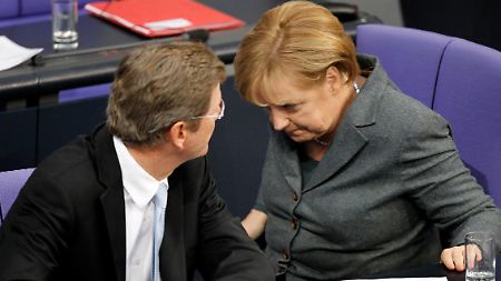 Einfach hat's die Kanzlerin nicht mit ihrem Stellvertreter.