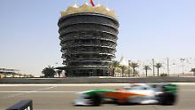 Force-India-Pilot Adrian Sutil hatte ein "gutes Gefühl" mit dem neuen Auto. Die Bestzeit vom Vormittag will er aber nicht überbewerten.