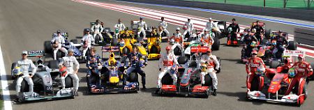 Alle Cockpits vergeben: Die Fahrerpaarungen 2010