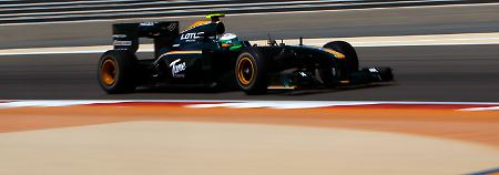 Lotus hat wohl von den Neuen noch die besten Karten eine anständige Vorstellung abzuliefern.