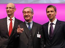 Die meisten Führungskräfte der Telekom sind männlich.