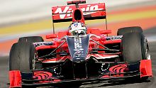 Timo Glock hatte ebenfalls Pech. Erst startete er ein spektakuläres Überholmanöver, dann schied er mit einem Getriebeschaden aus.