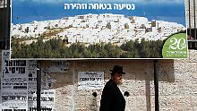 In Ramat Schlomo, einer jüdischen Siedlung im arabischen Teil Jerusalems, sollen weitere 1600 Häuser gebaut werden.