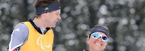 Verena Bentele läuft nicht ohne ihren Seher Thomas Friedrich.