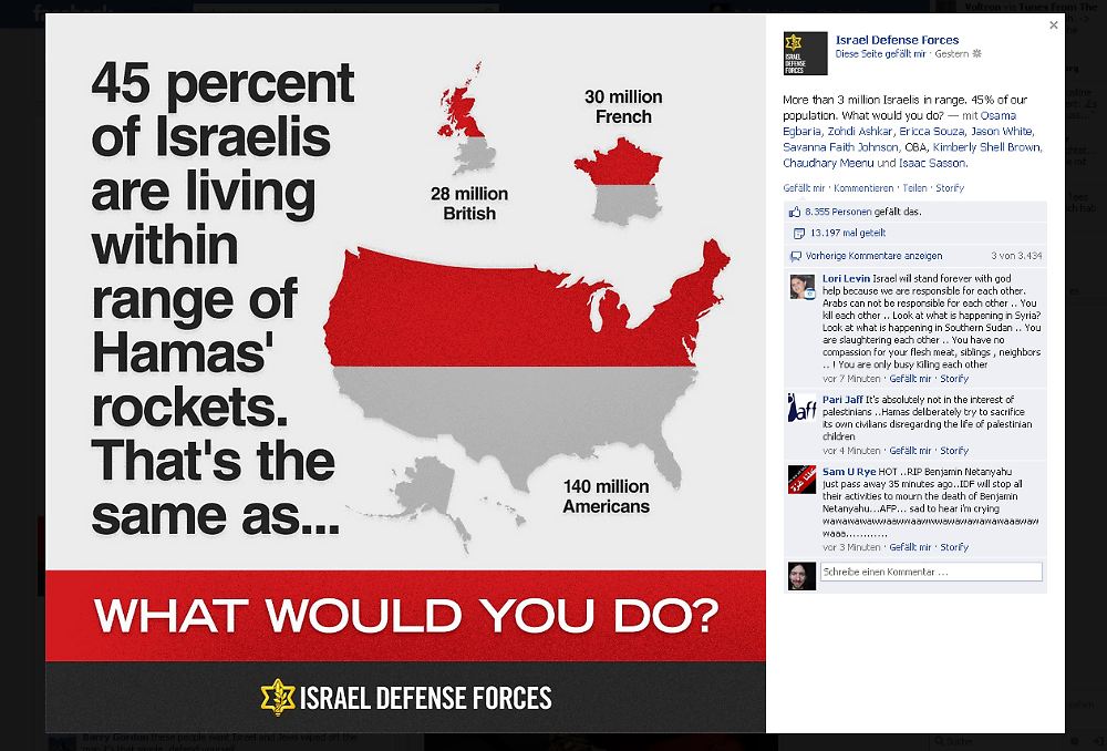 Propagandakrieg im Gaza-Streifen