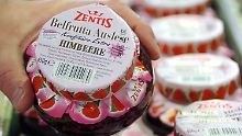 Die Marmelade ist sicher. Trotz der Erpressung waren die Verbraucher nicht gefährdet.