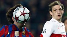Chancenlos im Camp Nou: Stuttgart scheitert an Messi