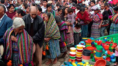 Farbenfroh: Markt in San Juan Comalapa, Chimaltenango.