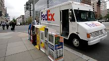FedEx-Geschäft springt wieder an.