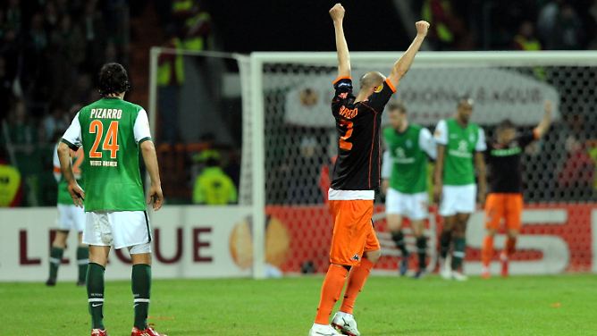Spektakel Europa League: Bremen scheitert grandios