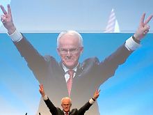 Siegesgewiss: Jürgen Rüttgers 