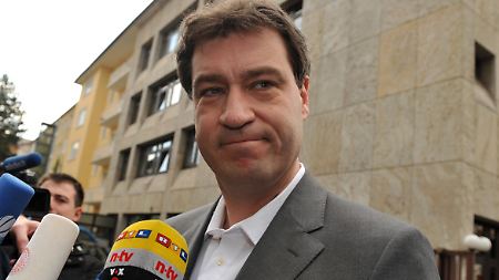 Söder hat ein eigenes Konzept vorgelegt -  Beifall erntet er dafür aber nicht.