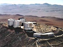 Das Observatorium der Europäischen Südsternwarte (ESO) auf dem Berg Cerro Paranal in der chilenischen Atacama-Wüste ist das leistungsfähigste Teleskop der Welt. 