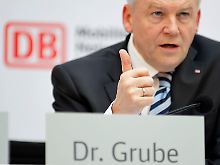 "Wir werden das Eisenbahngeschäft in Deutschland in Ordnung bringen": Bahnchef Rüdiger Grube.