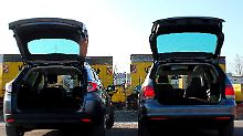In Sachen Ladekapazität kann der Franzose dem Deutschen was vormachen. 405 zu 424 Liter sind es normal, gar 1495 zu 1595 Liter werden es bei umgeklappter Rückbank.