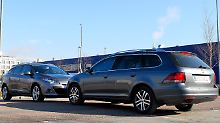 Geschmackssache oder auch nicht: Der Golf ist nur bei höherer Kilometerlaufleistung Kostensieger. Sonst kann der Renault mit seinem günstigen Anschaffungspreis punkten.