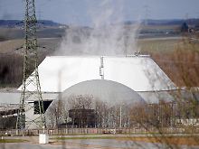 Das AKW Neckarwestheim, zweitältester Atommeiler in Deutschland.