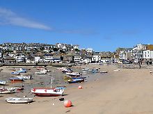 Hübsches Hafenstädtchen: St. Ives im Südwesten Englands.