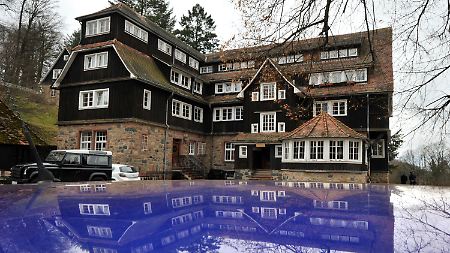 Blick auf das Gelände der Odenwaldschule.