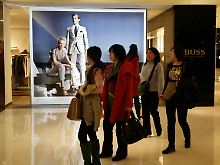 Hugo-Boss-Filiale in Peking.