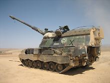Die niederländische Armee setzt die Panzerhaubitze 2000 ("Maximus") bereits in Afghanistan ein.