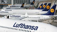 Lufthansa hat Flüge bis Samstag 12 Uhr gestrichen.