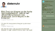 Auch Comedian Dieter Nuhr twittert zum Vulkanausbruch.