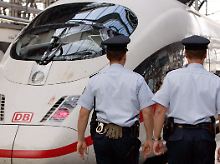 Bundespolizisten in Frankfurt am Main (Archivbild).