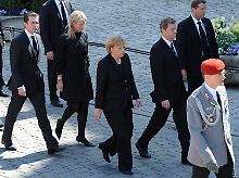Die Kanzlerin kam persönlich, ein Signal an die Soldaten.