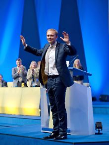 Christian Lindner war vom Zuspruch schier überwältigt.